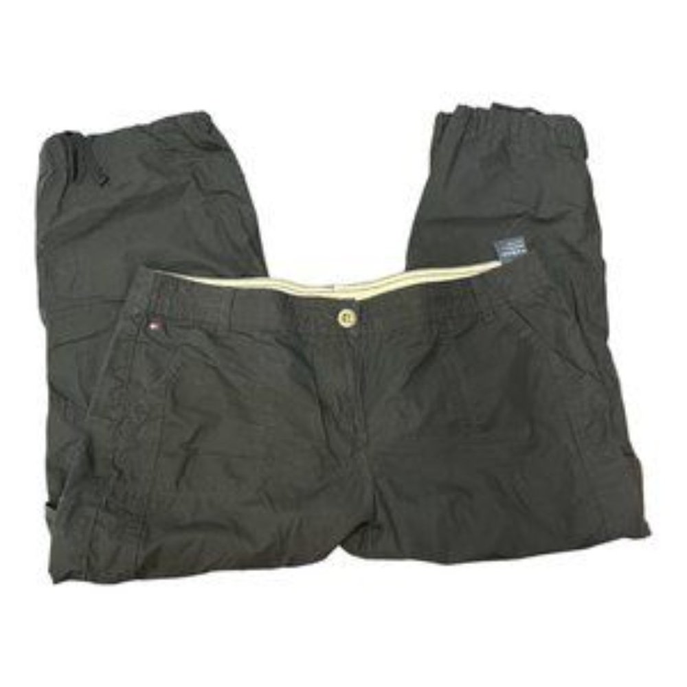 Tommy Hilfiger Black Cargo Capri Pants